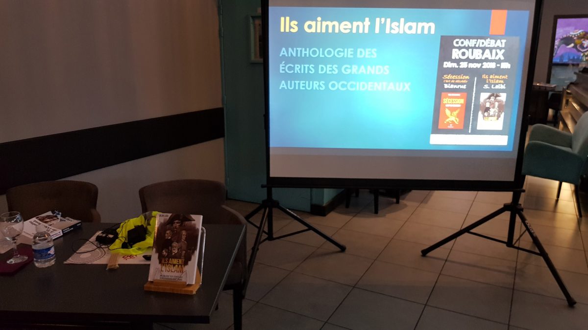 Photographies de la conférence de Roubaix du 25 nov. 2018